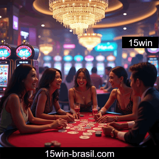 15win com 50+ mesas de cassino ao vivo em HD 4K.