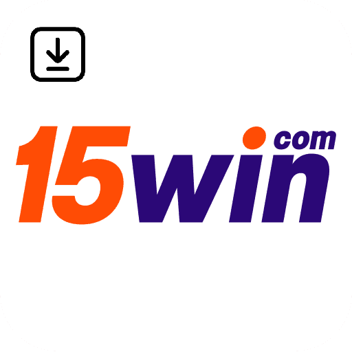 Imagem promovendo download gratuito do app 15win